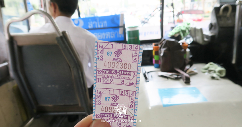 Buses in Thailand - Globe in the Hat