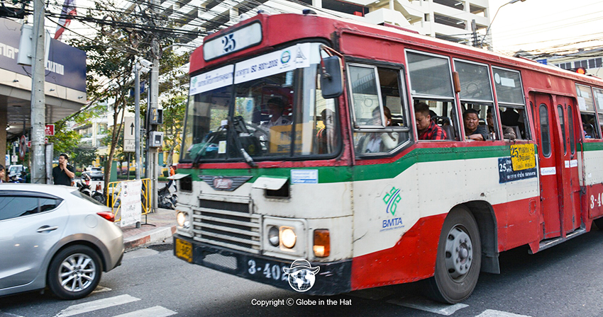 Public transport in Thailand - Globe in the Hat