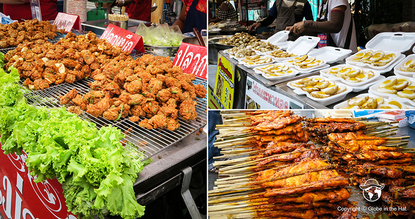 Street food in Thailand - Globe in the Hat