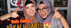 Bule Cantik Pakai Hijab feat Ini Vindy